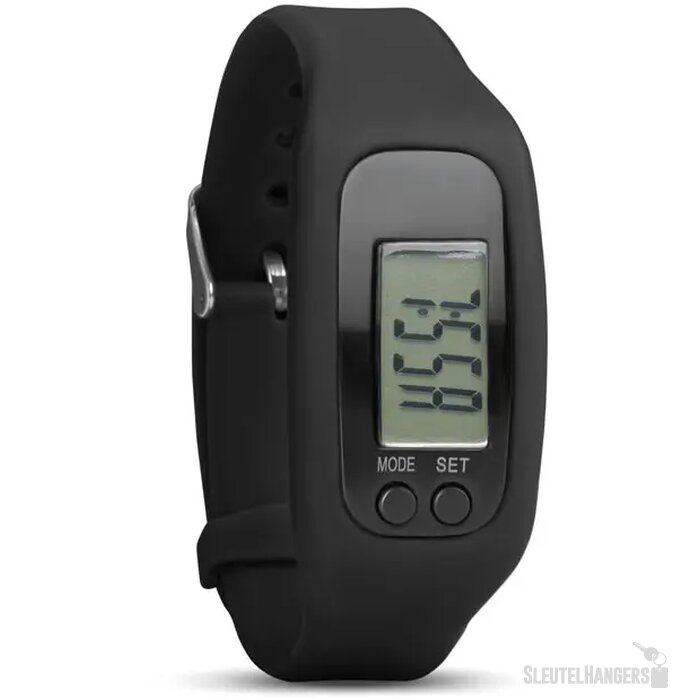 Pedometer armband Bratara zwart