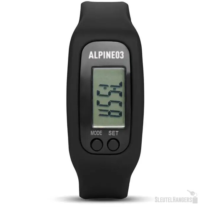 Pedometer armband Bratara zwart