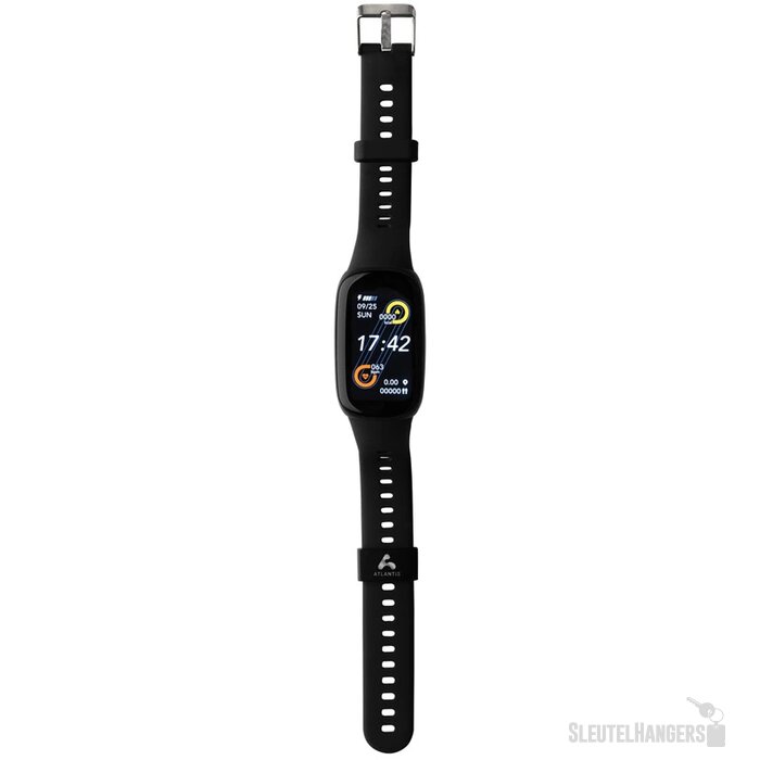 RCS gerecycled TPU activiteitenhorloge 1"47 met HR-monitor zwart