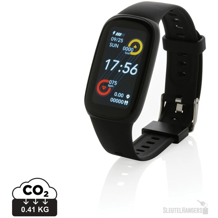 RCS gerecycled TPU activiteitenhorloge 1"47 met HR-monitor zwart