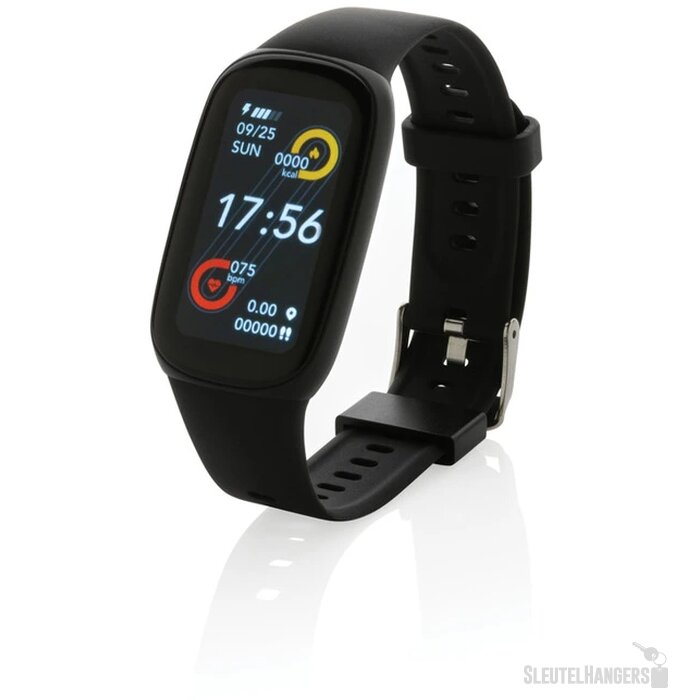 RCS gerecycled TPU activiteitenhorloge 1"47 met HR-monitor zwart
