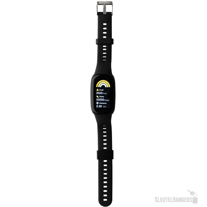 RCS gerecycled TPU activiteitenhorloge 1"47 met HR-monitor zwart