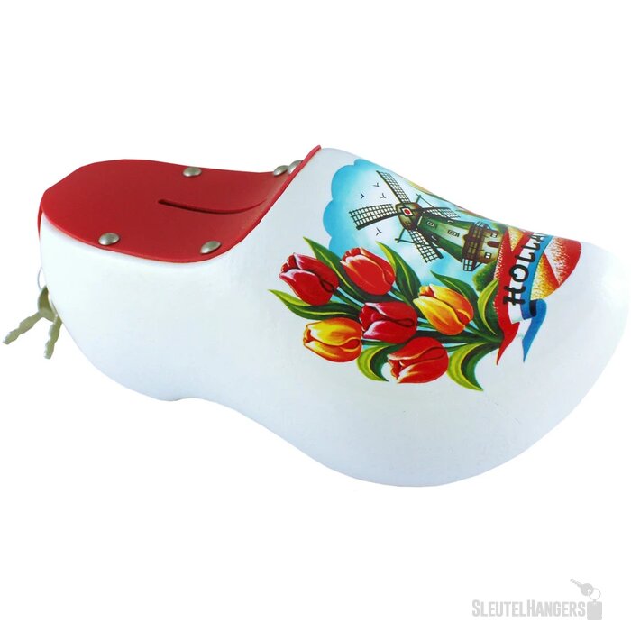 Klomp spaarpot Wit