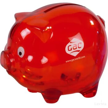 Spaarvarken klein Rood Spaarvarken klein Rood