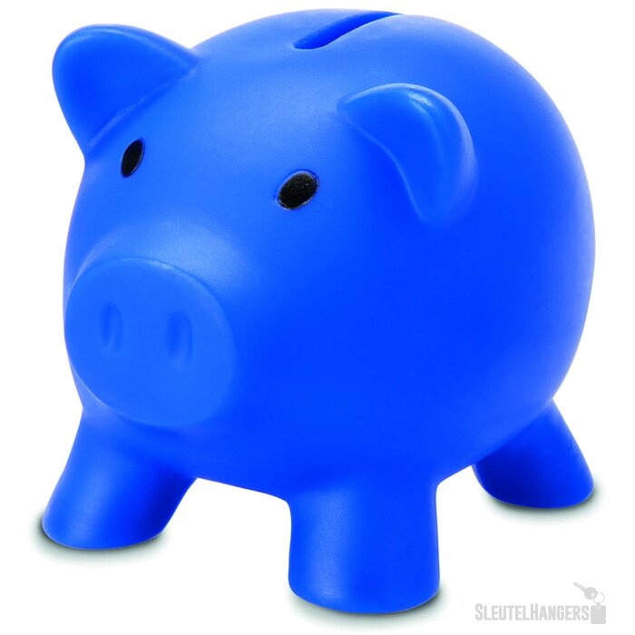 Spaarvarken Softco blauw