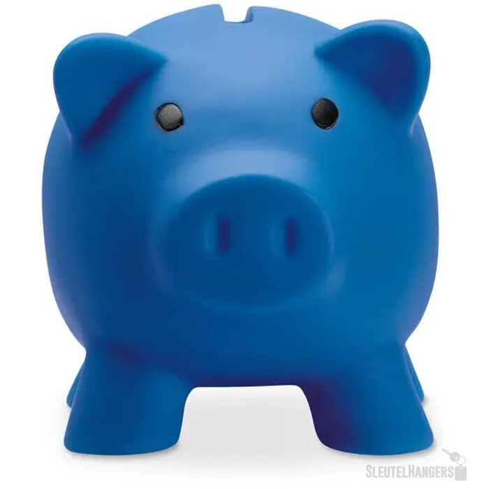 Spaarvarken Softco blauw