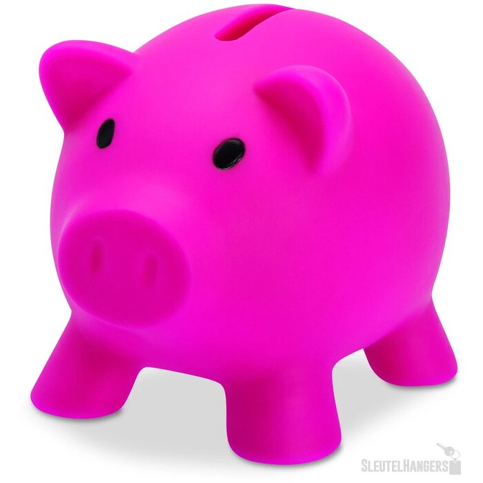 Spaarvarken Softco fuchsia