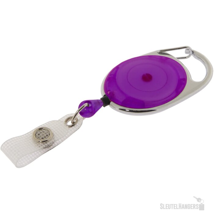 Jojo Reko 220 met riem & nylon koord transparant paars