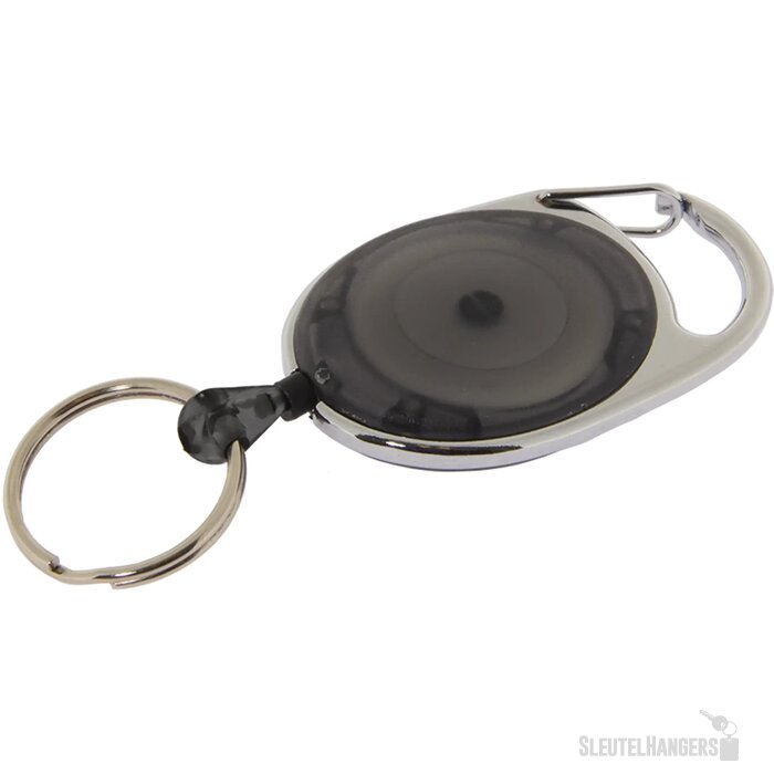 Jojo Reko 220 met sleutelring & nylon koord transparant zwart