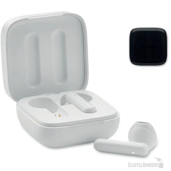 Oordopjes op zonne-energie Wit