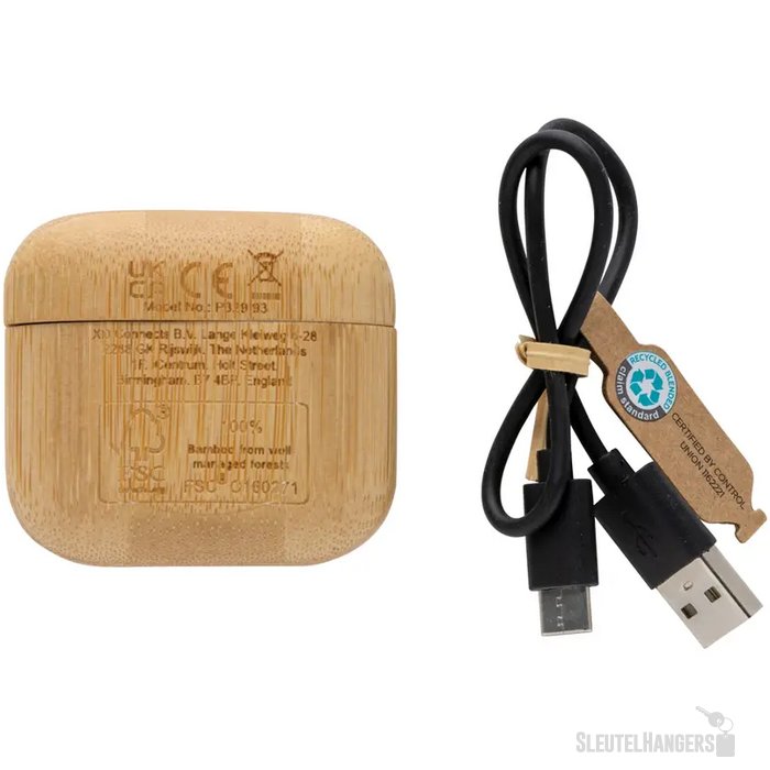 RCS plastic & bamboe oordoppen Bruin