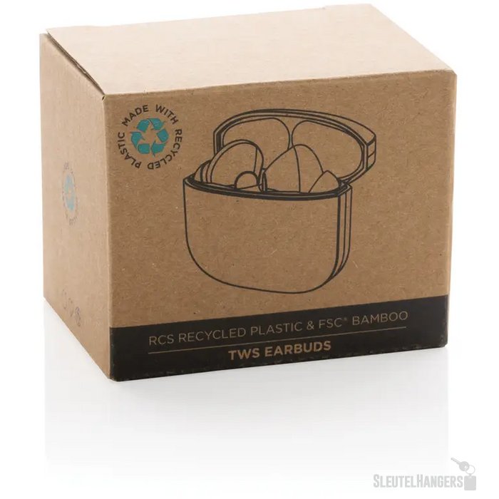 RCS plastic & bamboe oordoppen Bruin