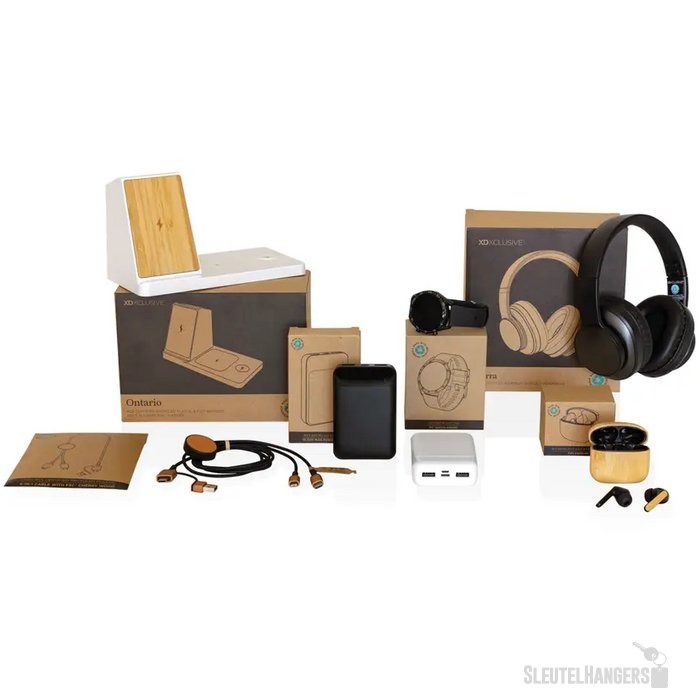 RCS plastic & bamboe oordoppen Bruin