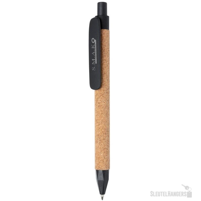 Write tarwestro en kurk pen zwart