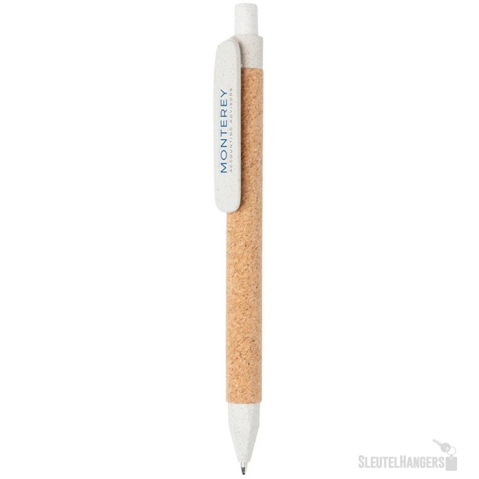 Write tarwestro en kurk pen wit