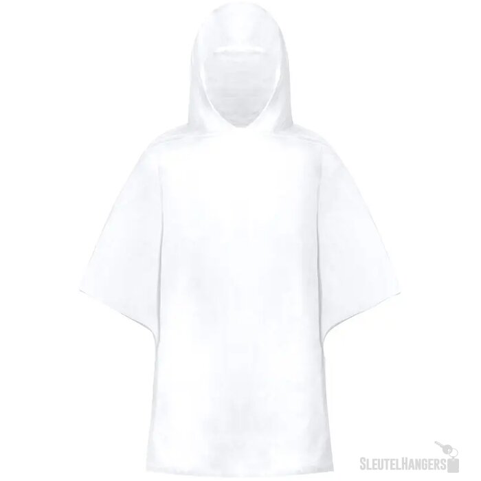 Kinderponcho In Tasje Groen