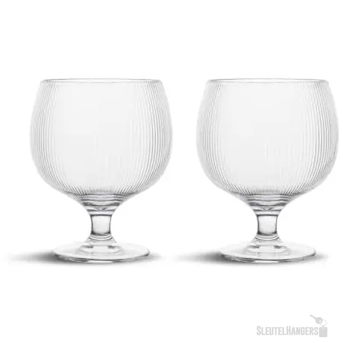 Billi wijnglas set van 2 transparant