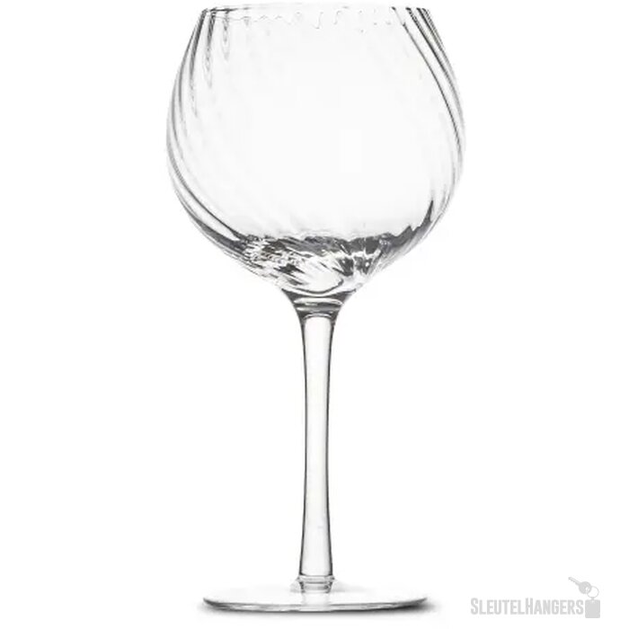 Byon Opacity Set van 6 wijnglazen 470ml transparant 470 ml