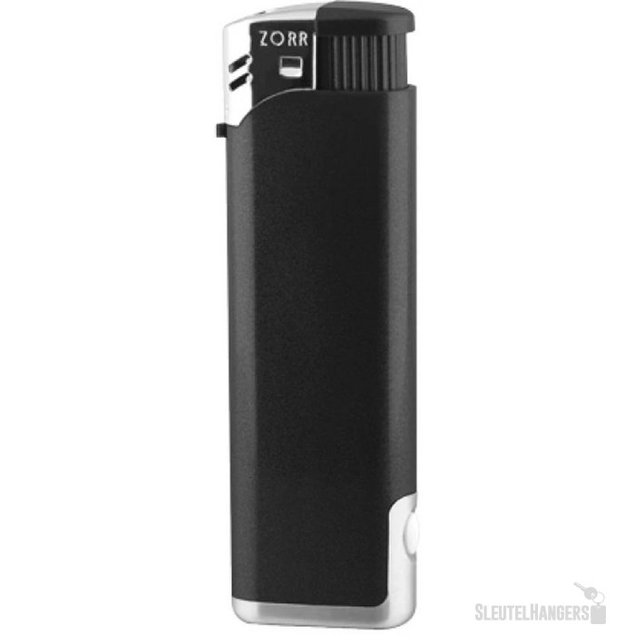 Aansteker Zorr piezo LED Zwart