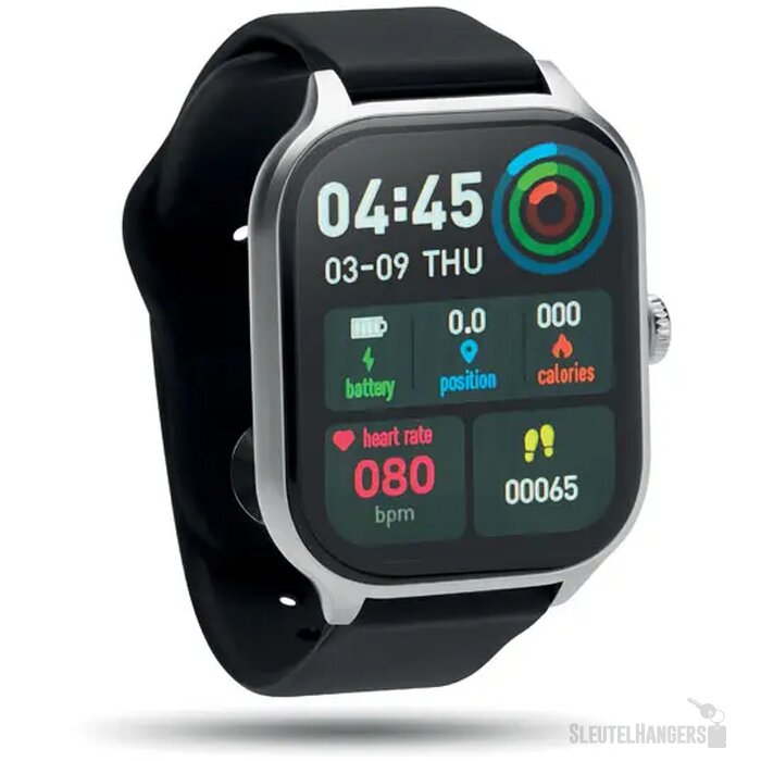 Smart gezondheidshorloge Irto zilver