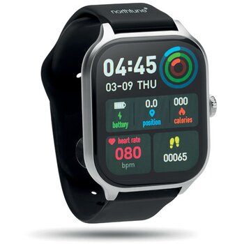 Smart gezondheidshorloge Irto zilver