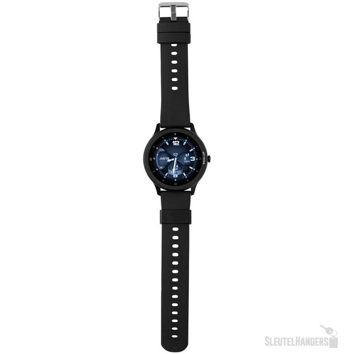 Swiss Peak RCS gerecycled TPU smart watch zwart