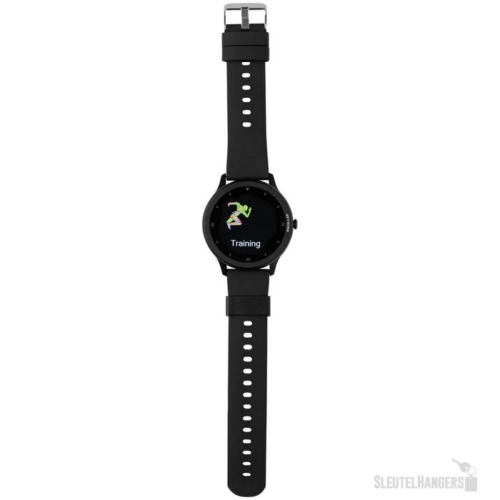 Swiss Peak RCS gerecycled TPU smart watch zwart