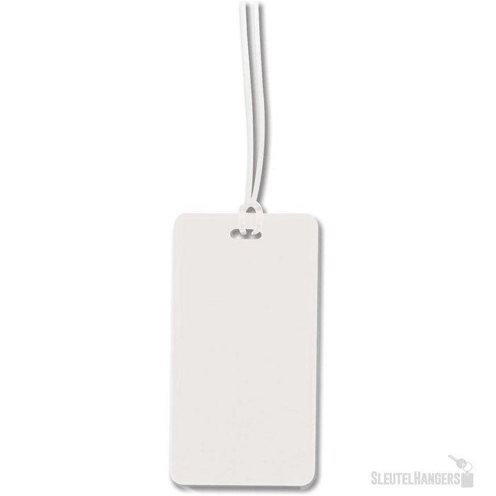 Bagagelabel wit