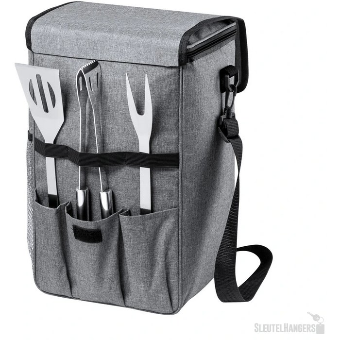 Arcadia Bbq Set Koeltas Grijs