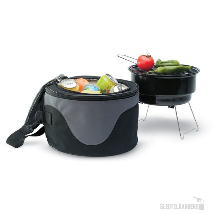 BBQ koeltas Zwart