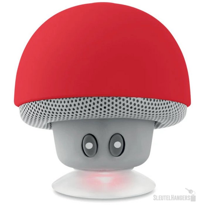 Draadloze luidspreker Mushroom Rood