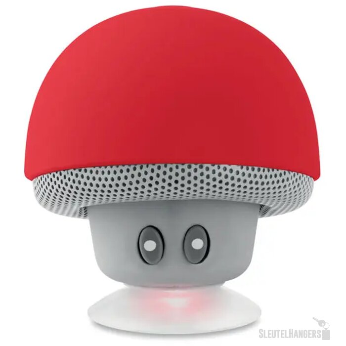 Draadloze luidspreker Mushroom Rood