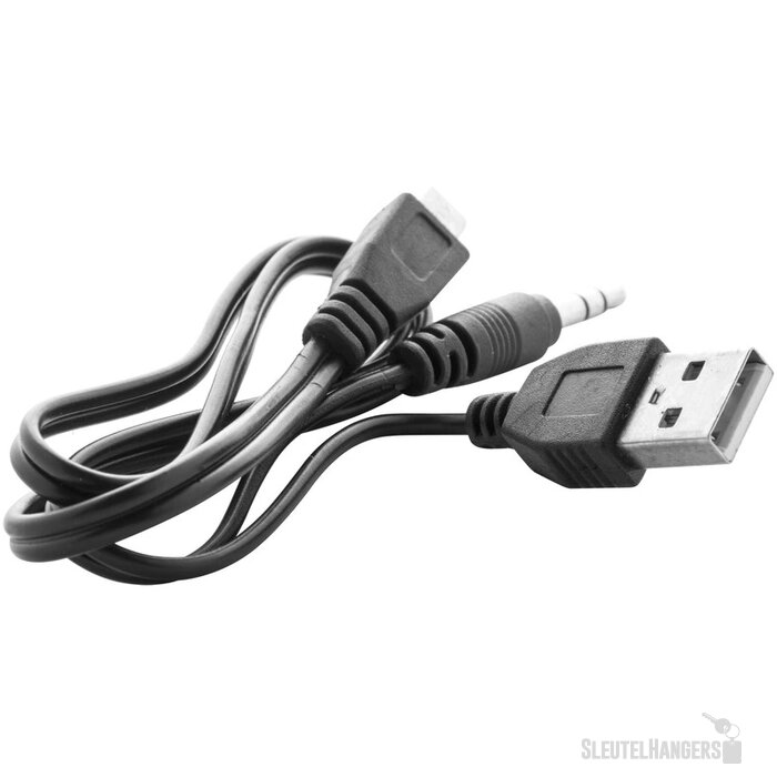 Bluetooth speaker met metalen behuizing Zwart