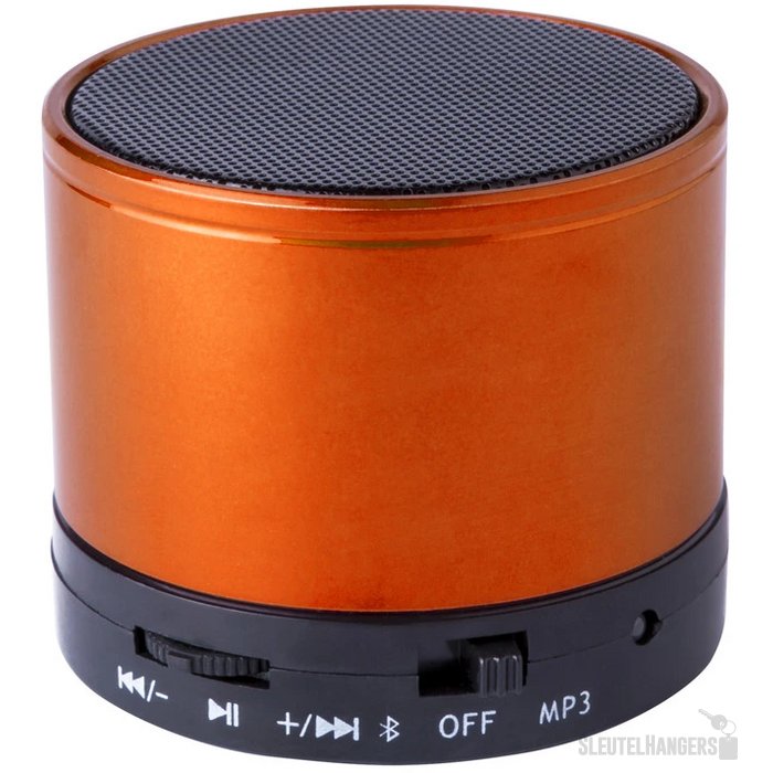 Bluetooth speaker met metalen behuizing Oranje