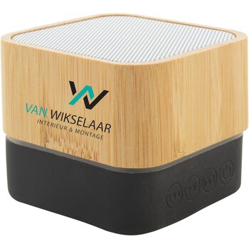 Kleine bamboe bluetooth speaker Naturel Kleine bamboe bluetooth speaker Naturel