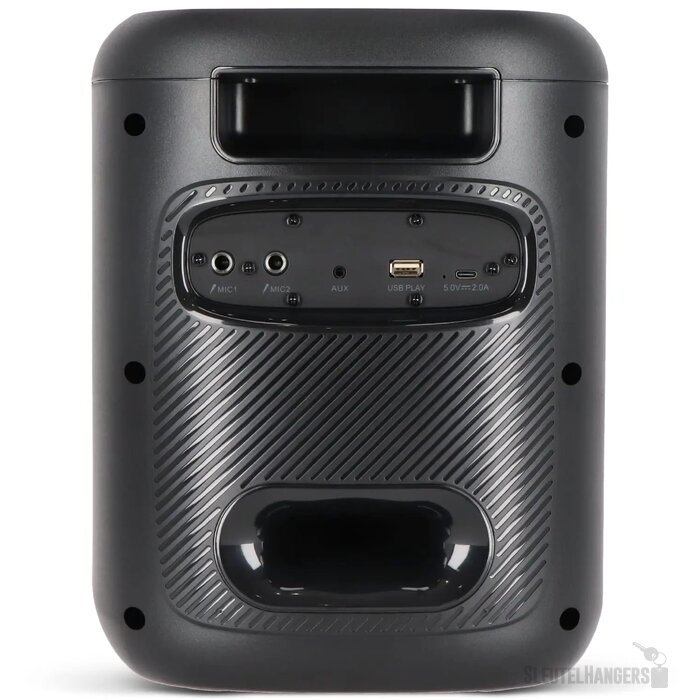 Muse Party Speaker met Microfoon Zwart