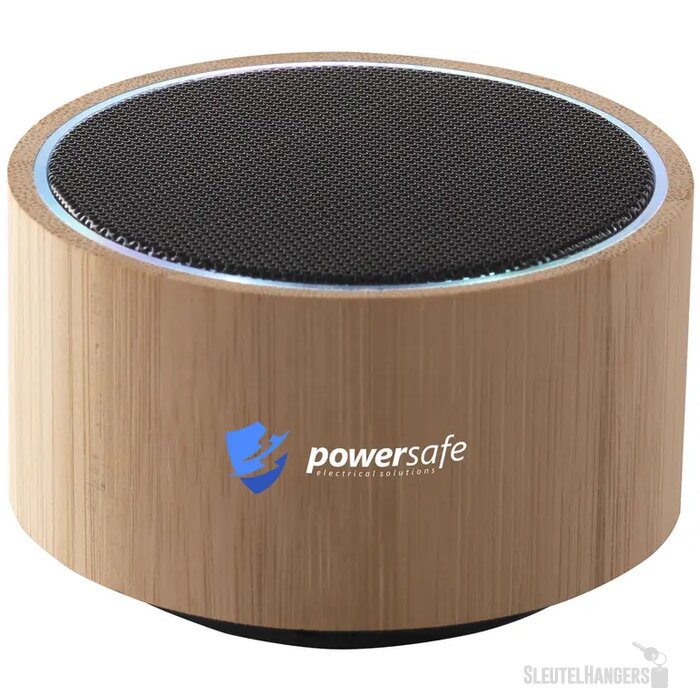 Draadloze speaker met geïntegreerd sfeerlicht Bruin