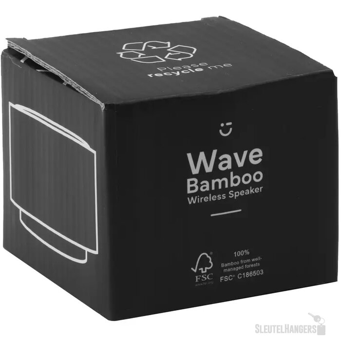 Draadloze speaker met geïntegreerd sfeerlicht Bruin