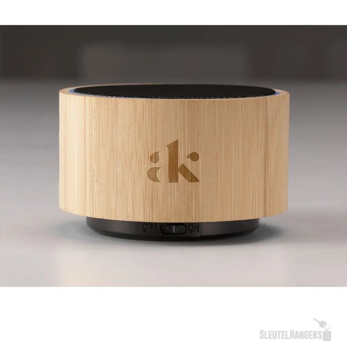 Draadloze speaker met geïntegreerd sfeerlicht Bruin