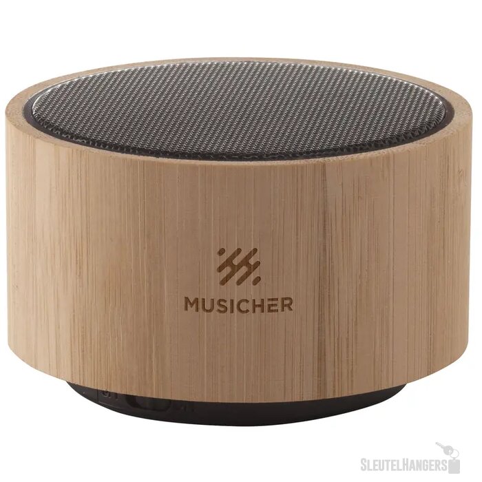 Draadloze speaker met geïntegreerd sfeerlicht Bruin