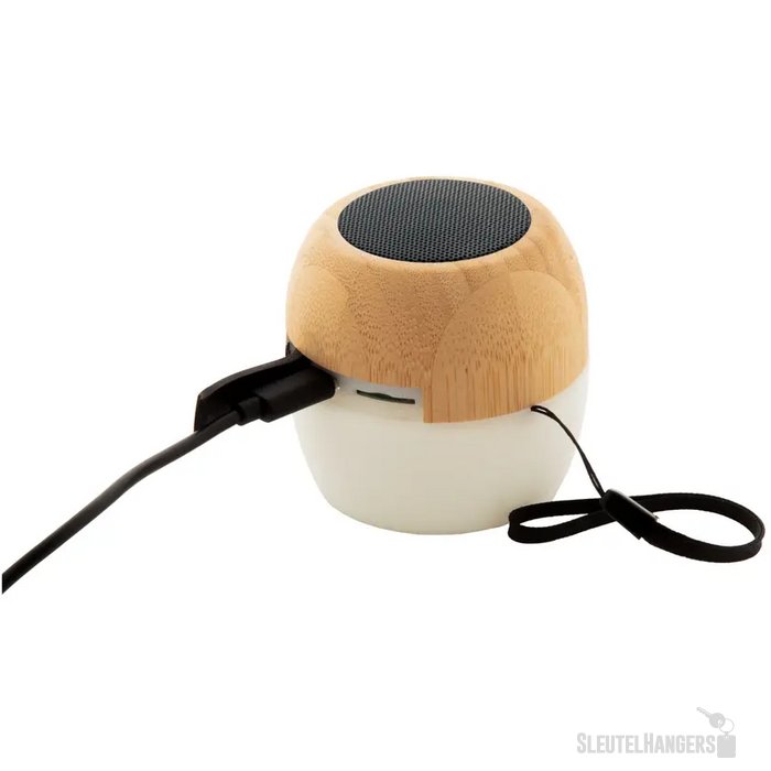 Bluetooth speaker met LED-licht Naturel