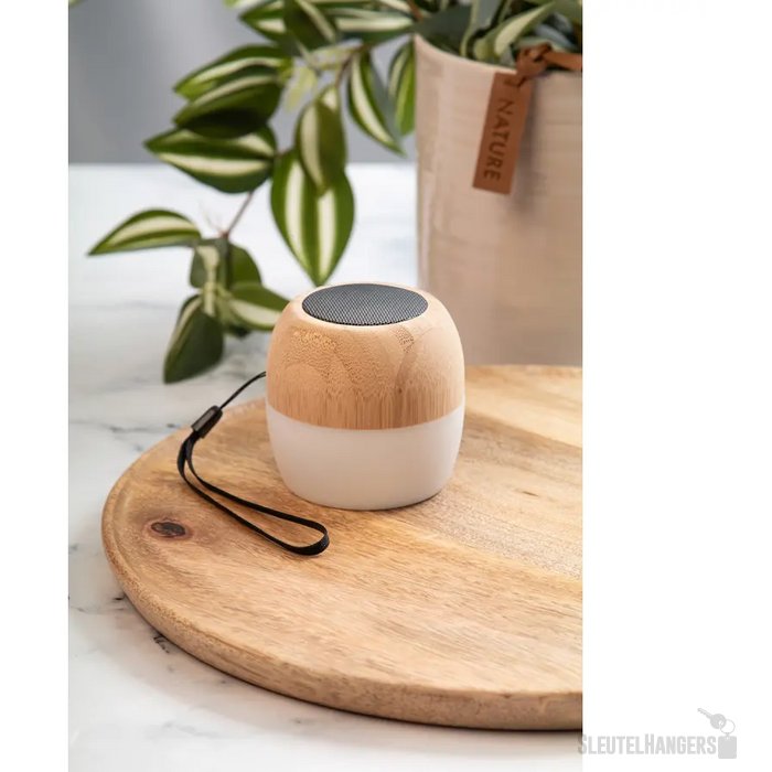 Bluetooth speaker met LED-licht Naturel