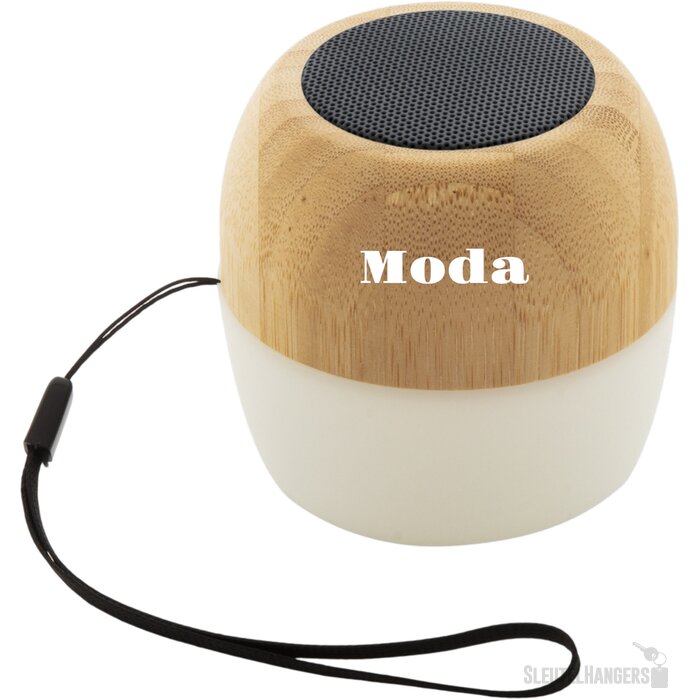 Bluetooth speaker met LED-licht Naturel