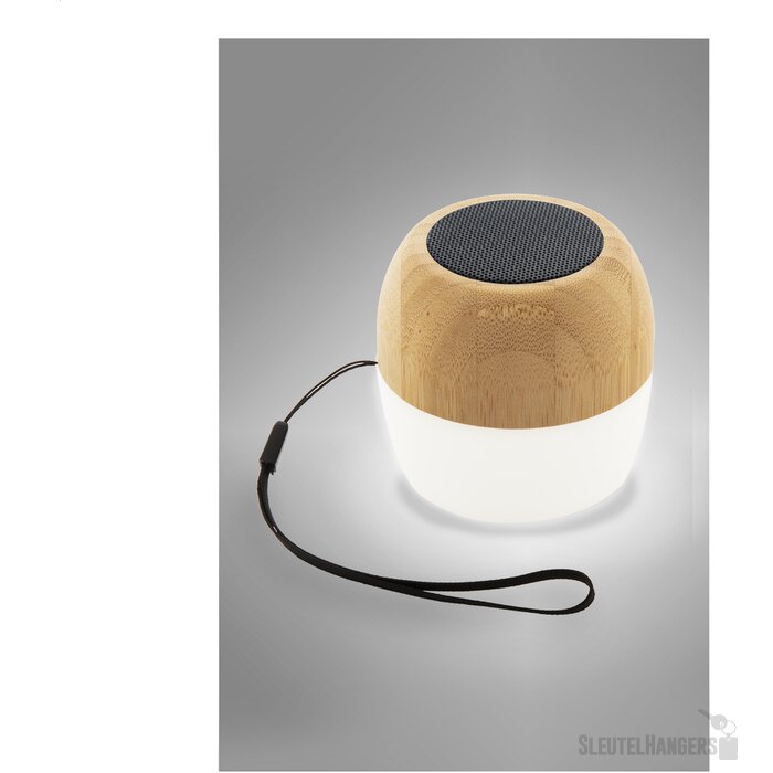 Bluetooth speaker met LED-licht Naturel