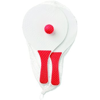 Mini strand tennisset Mini match rood
