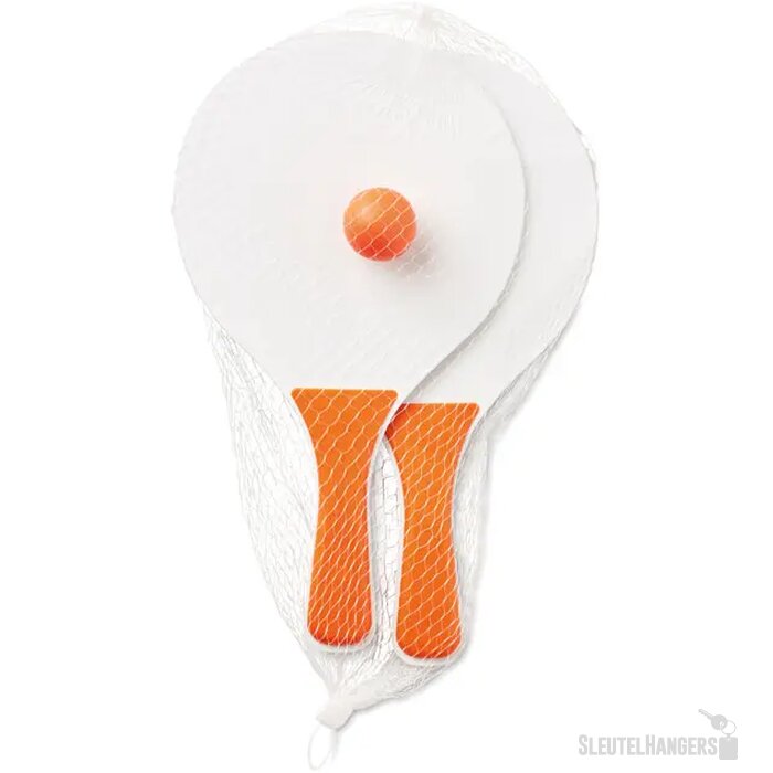 Mini strand tennisset Oranje