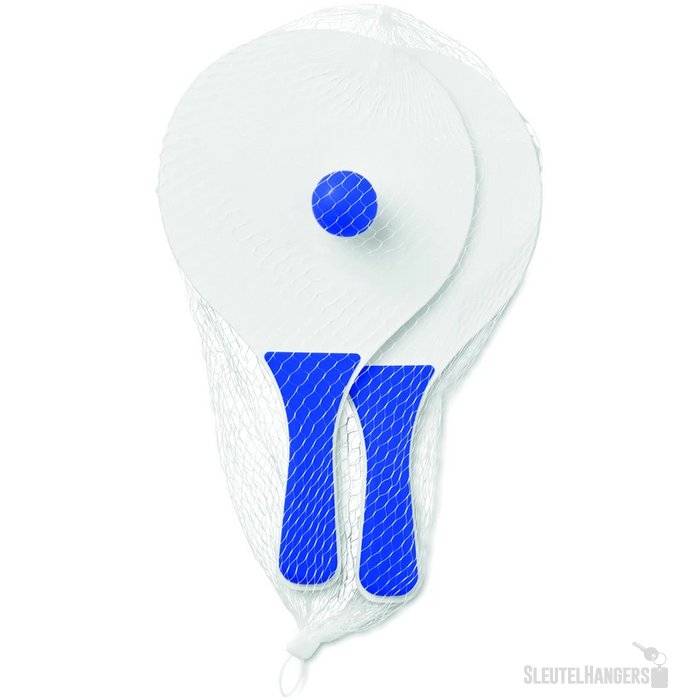 Mini strand tennisset Mini match royal blauw