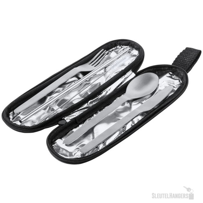 Rvs Bestek In Rpet Etuitje Naturel