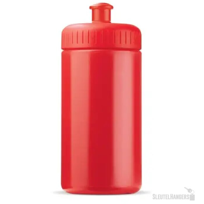 Sportbidon classic 500ml rood
