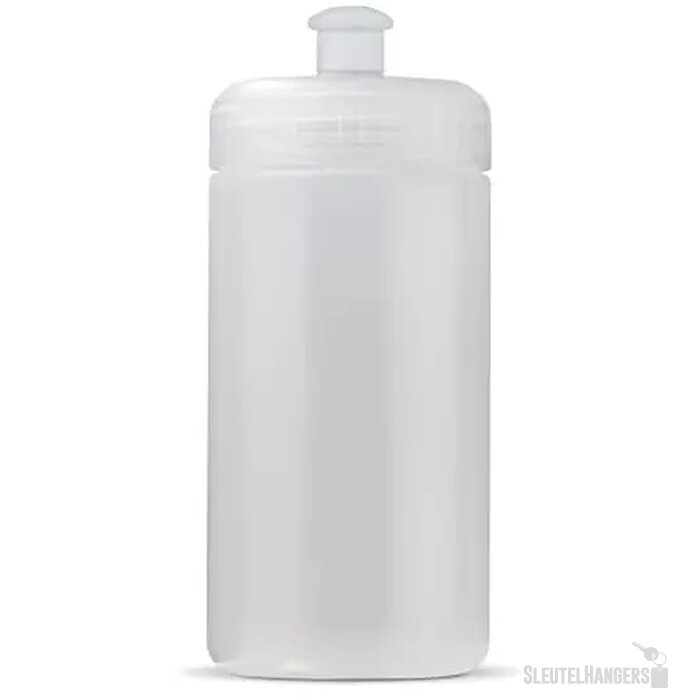 Sportbidon classic 500ml transparant